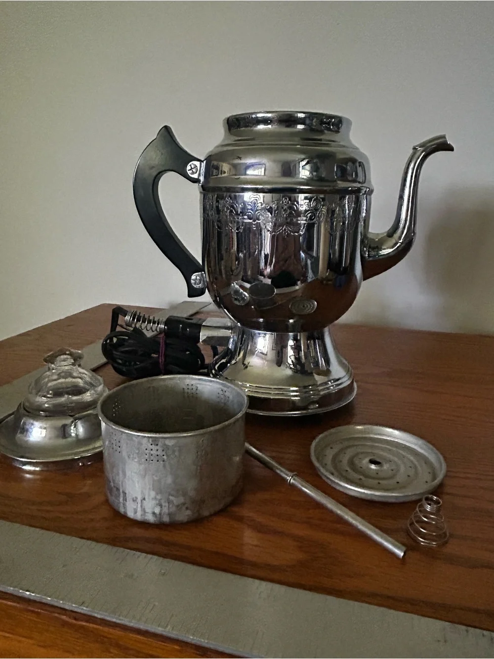 Vintage United Electric Kettle Percolator 950A